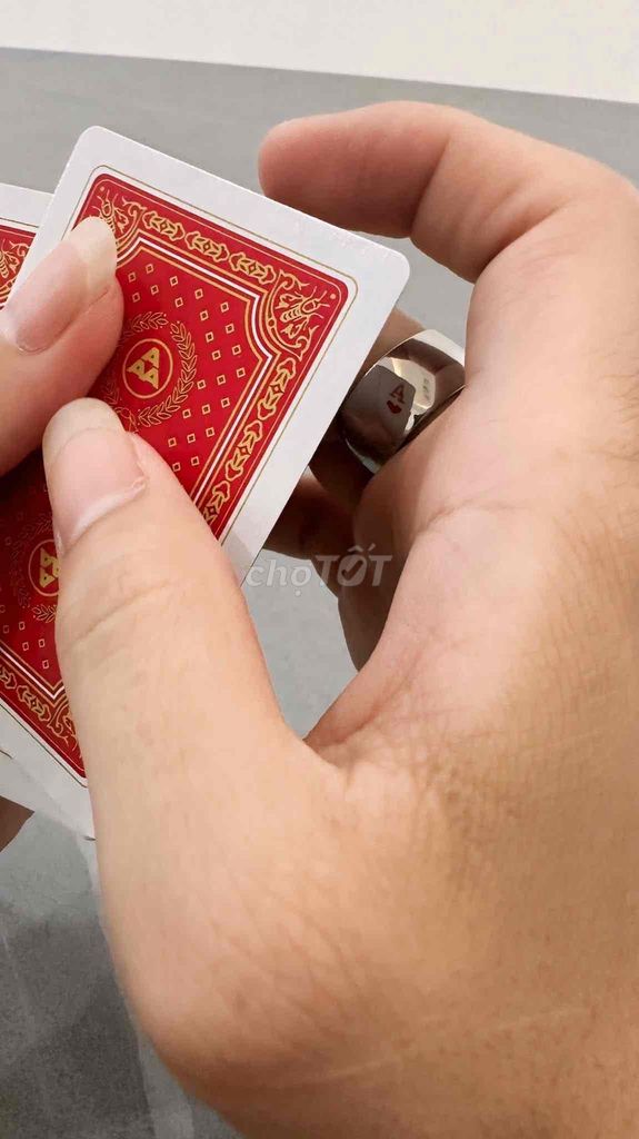 Nhẫn Thời Trang - Nhẫn Ảo Thuật - Nhẫn Soi Bài