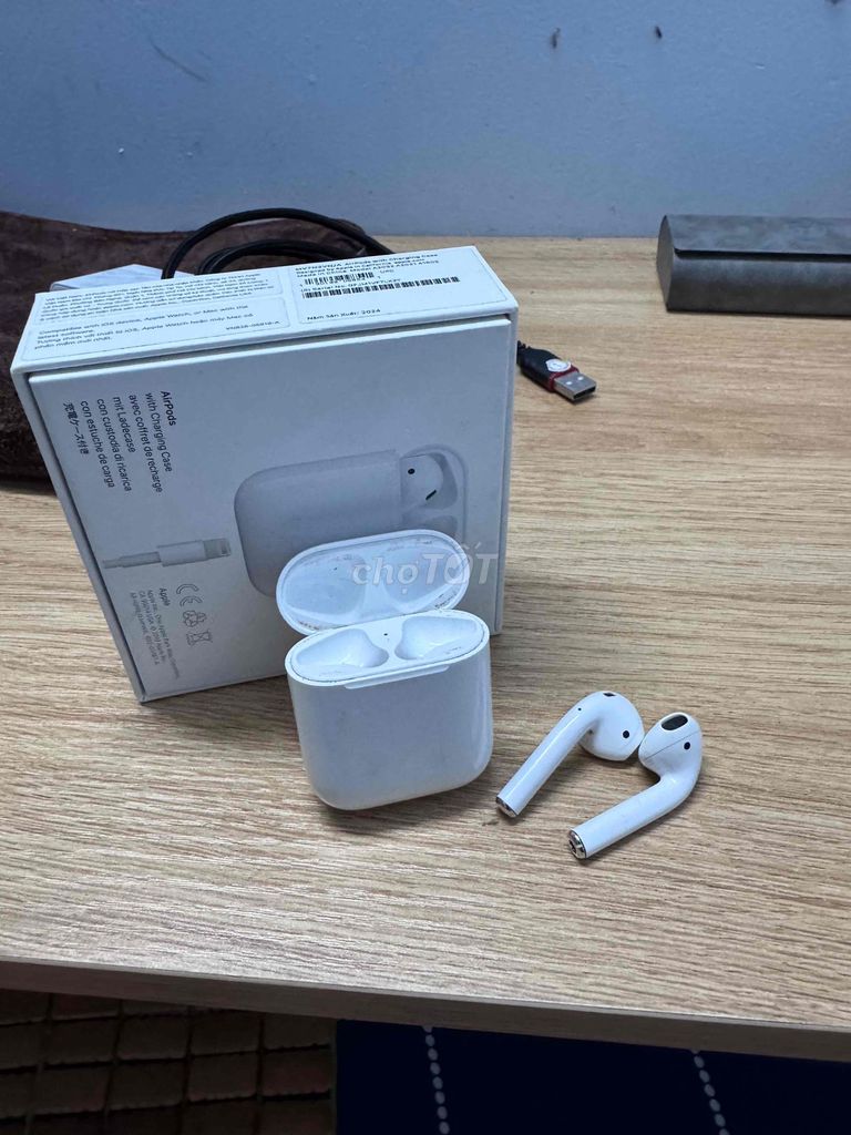 Tai nghe không dây Apple AirPods 2 Trắng. Mua bán Tivi, Âm thanh tại Huyện Hóc Môn Tp Hồ Chí Minh được đăng bởi Dương Mậu hình 1