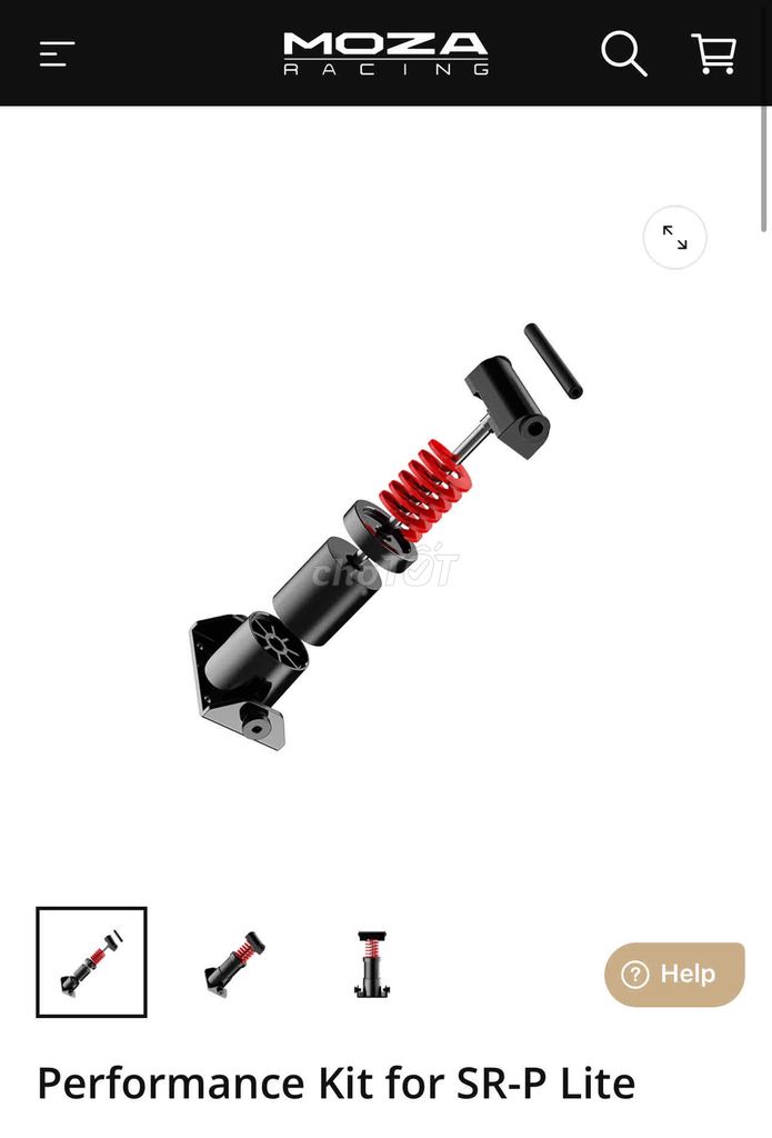 Phụ kiện chơi game Moza Racing SR-P Lite. Mua bán Thiết bị chơi game tại Quận Tây Hồ Hà Nội được đăng bởi Thanh Hiếu hình 1