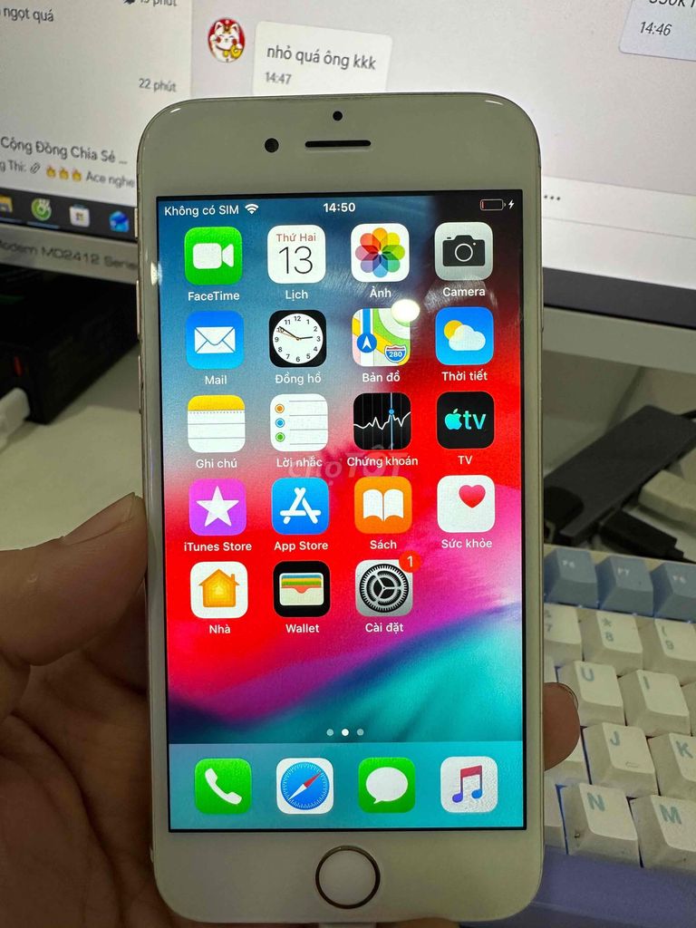 ip6 trắng quốc tế 16gb. Mua bán Điện thoại tại Thành phố Biên Hòa Đồng Nai được đăng bởi Tân Nguyễn hình 1