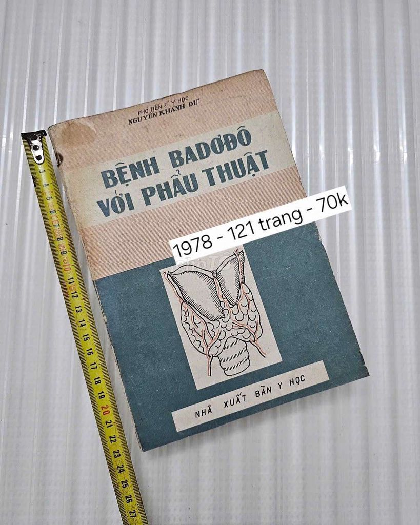 Sách Bệnh Basedow Với Phẫu Thuật. Mua bán Sách tại Thành phố Tân An Long An được đăng bởi mấy cuốn sách cũ hình 1