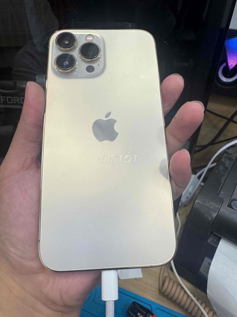 Apple iPhone 13 Pro Max 128GB Vàng. Mua bán Điện thoại tại Quận Hồng Bàng Hải Phòng được đăng bởi iphone giá rẻ zin chất hình 1