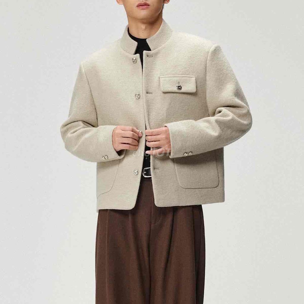 Áo khoác nam Felt Wool size M brand Four. Mua bán Quần áo tại Thành phố Thủ Đức Tp Hồ Chí Minh được đăng bởi Zen Kelbin hình 1