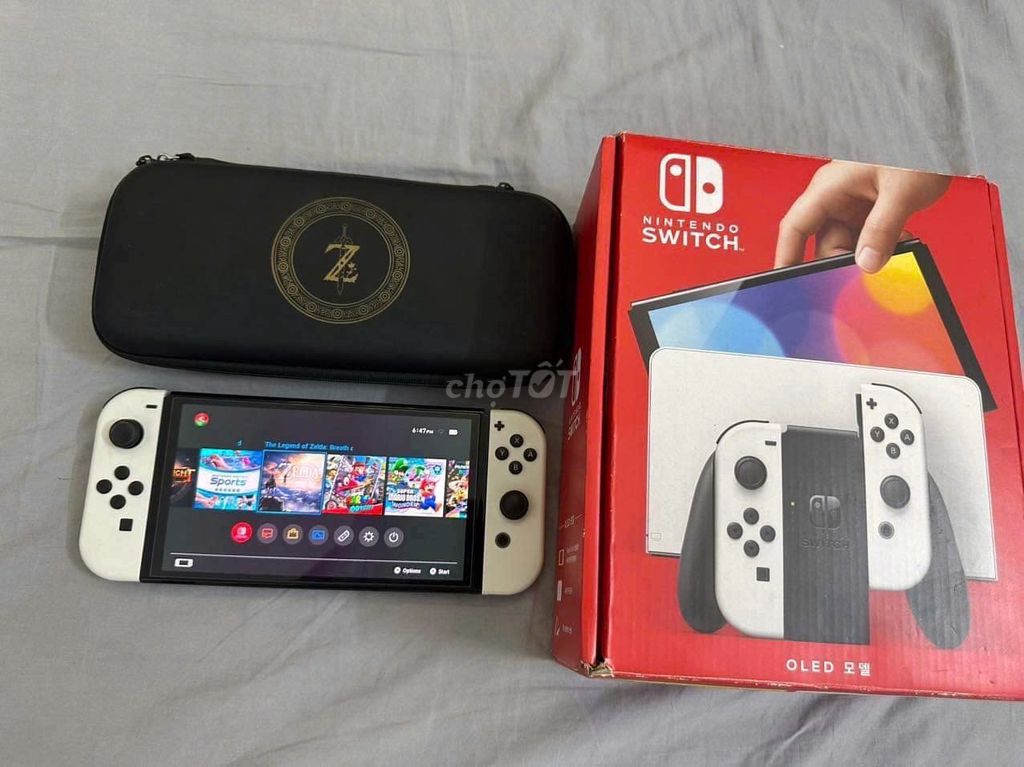 Nintendo Switch Oled 128GB Hax Mod Chip Full Box