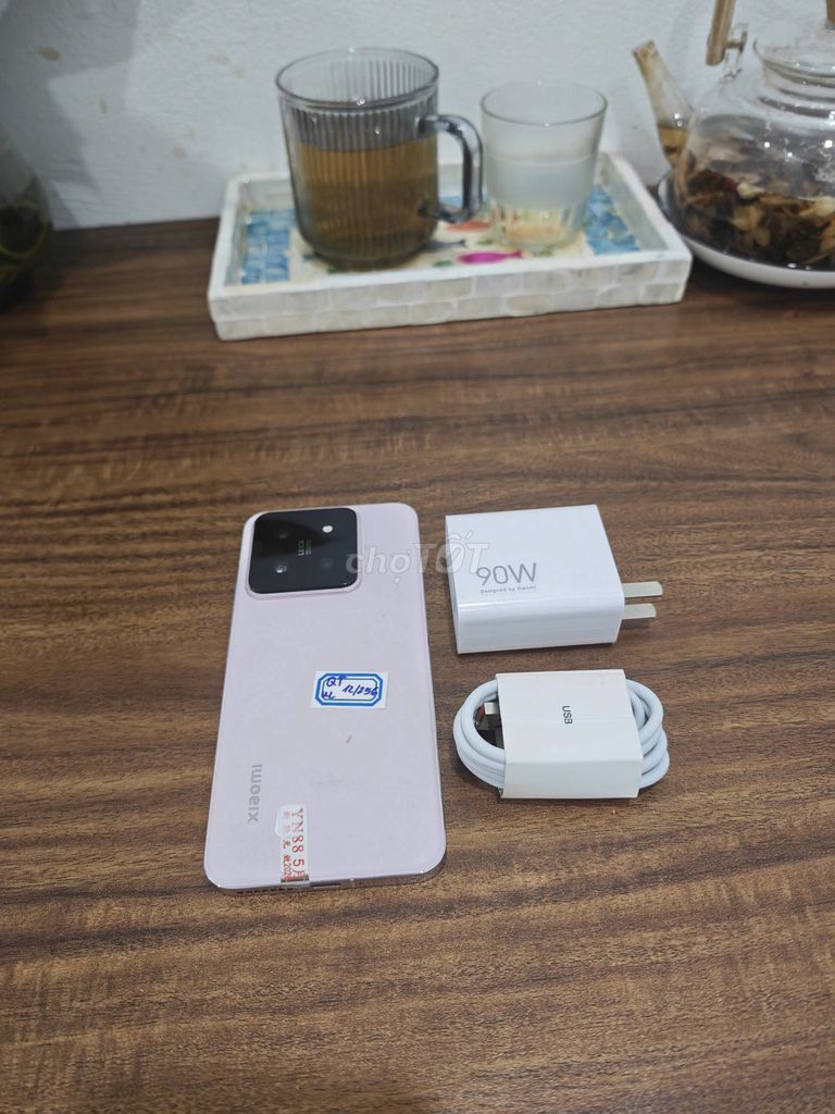 Xiaomi Mi 14 12/256 Hồng Quốc tế sạc 90w có COD. Mua bán Điện thoại tại Quận Hoàng Mai Hà Nội được đăng bởi Trần Ngọc Hiếu hình 1