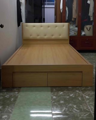 Giường ngủ gỗ MDF 4 hộc kéo 2m x 1m2