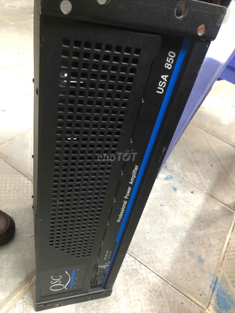 Amply QSC USA 850 công suất lớn với 16 sò. Mua bán Tivi, Âm thanh tại Quận Gò Vấp Tp Hồ Chí Minh được đăng bởi Thể trần Audio hình 1