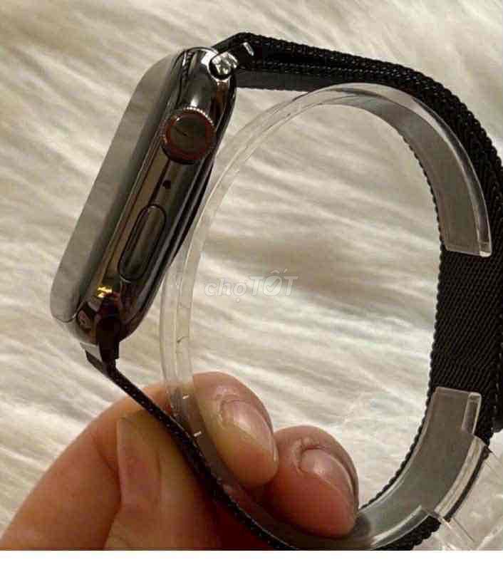Apple Watch Sr9:45 thép đen lte Esim độc lập. Mua bán Thiết bị đeo thông minh tại Quận Tân Bình Tp Hồ Chí Minh được đăng bởi Shop Trung Văn Apple Watch hình 1