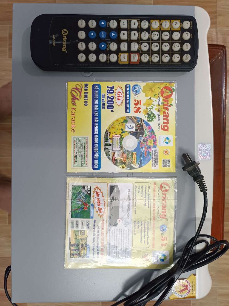 Đầu karaoke Arirang AR-3600. Mua bán Tivi, Âm thanh tại Quận Bình Thạnh Tp Hồ Chí Minh được đăng bởi Ngô Văn Hải hình 1