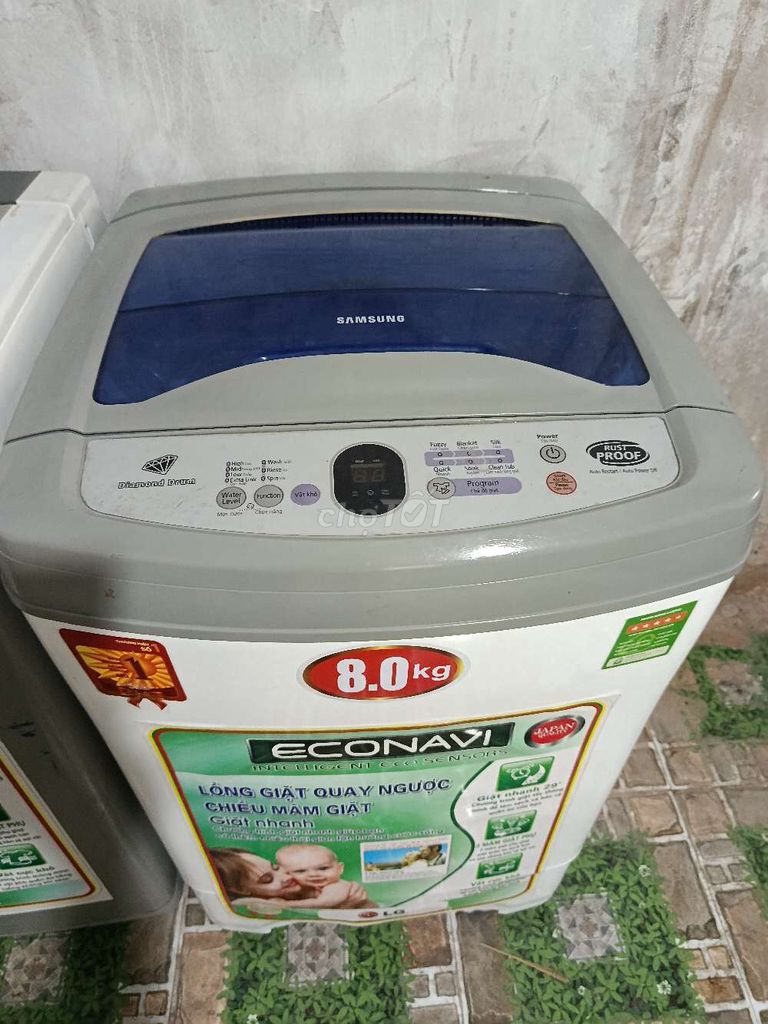 Máy giặt Samsung 8.0 kg Trắng, Xám. Mua bán Máy giặt tại Quận Ninh Kiều Cần Thơ được đăng bởi Hiếu  hình 1