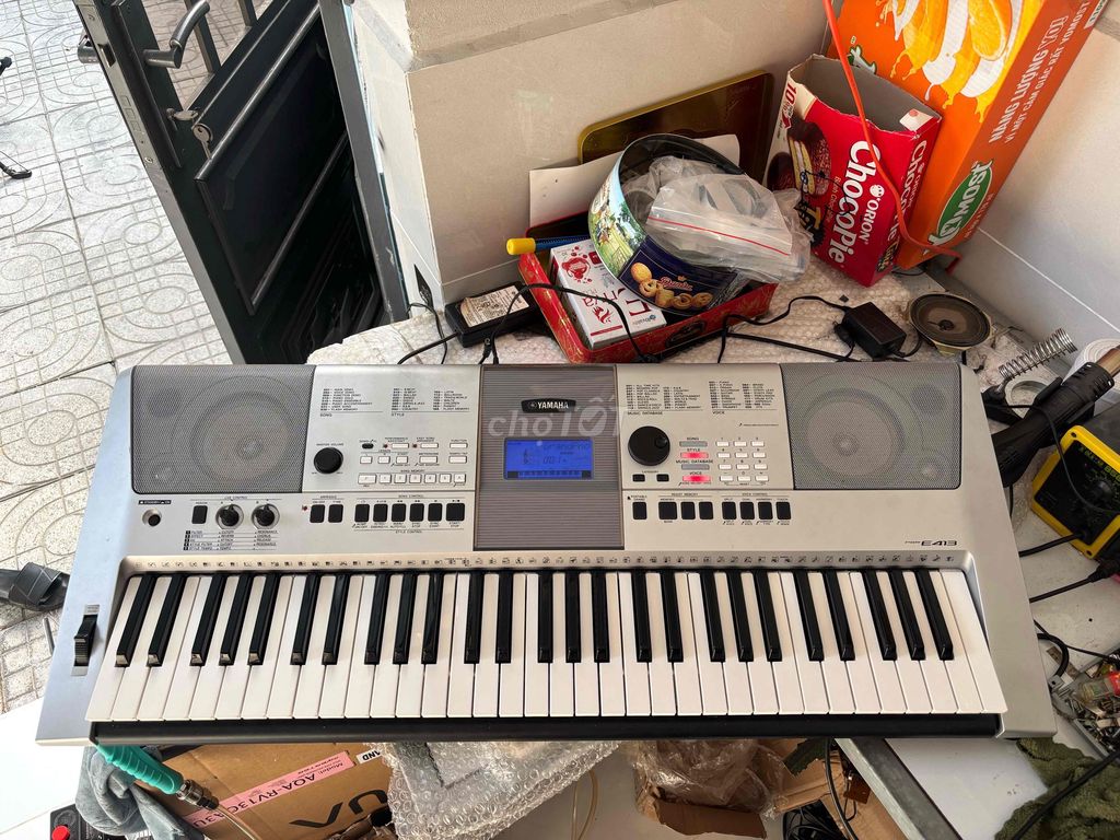 Đàn Organ Yamaha PSR-E413 Xám. Mua bán Nhạc cụ tại Thành phố Dĩ An Bình Dương được đăng bởi Lê Hiền hình 1