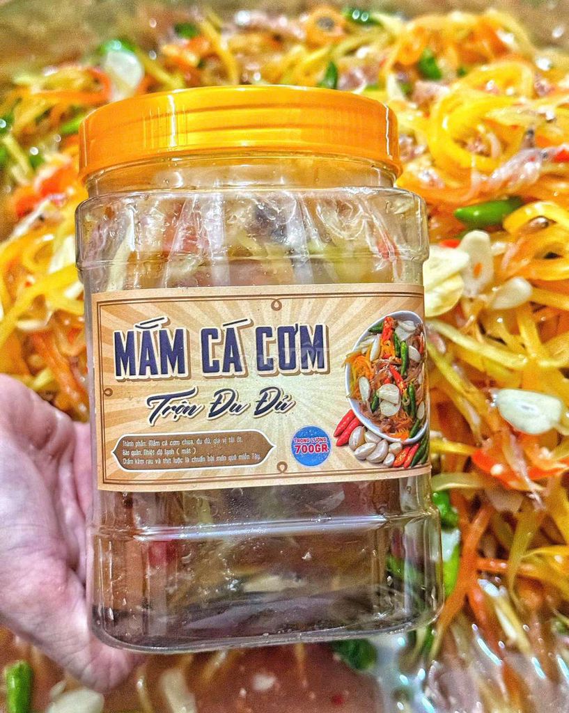 mắm cá cơm Trộn đu đủ. Mua bán Đồ ăn, thực phẩm và các loại khác tại Quận Phú Nhuận Tp Hồ Chí Minh được đăng bởi Hà Nhi Cao hình 1