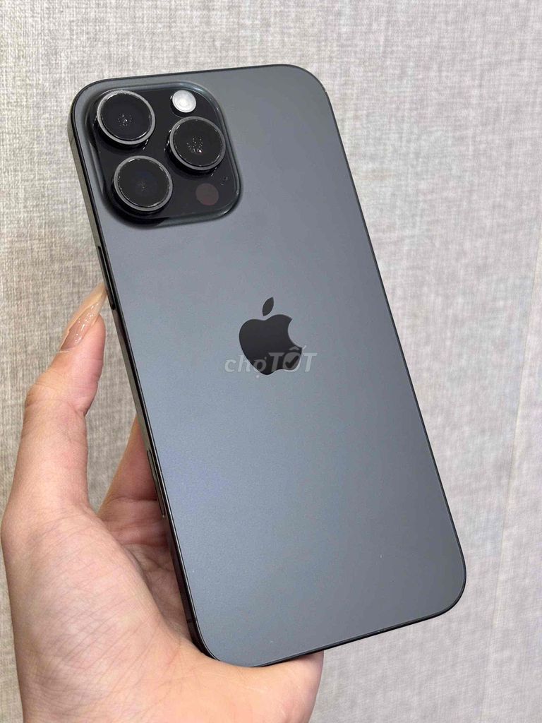 liPhone 16 Pro Max 256GB Đen Lock Mỹ Pin 91 928382. Mua bán Điện thoại tại Quận Ninh Kiều Cần Thơ được đăng bởi Quý Mobile Cần thơ hình 1