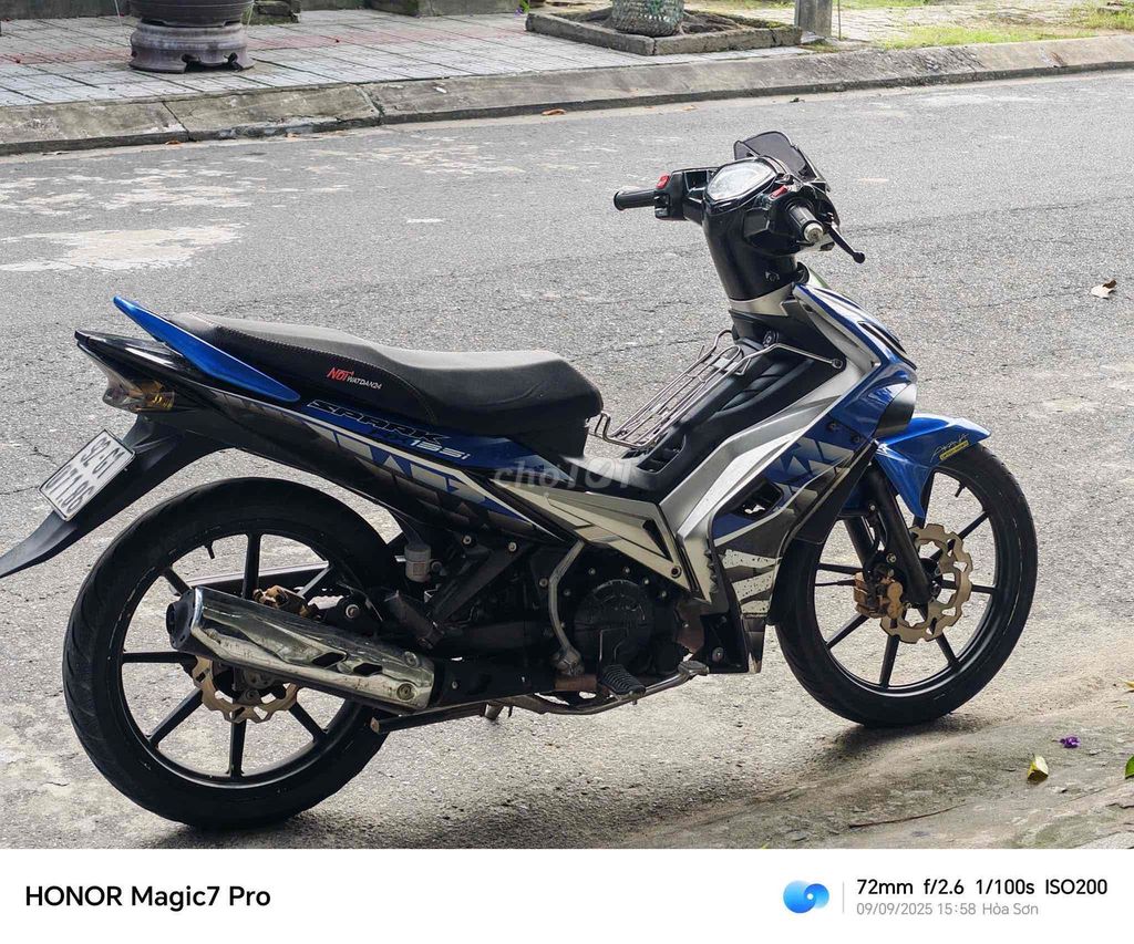 Yamaha Exciter 135 Xanh dương BS92. Mua bán Xe máy tại Quận Cẩm Lệ Đà Nẵng được đăng bởi Nam Lê hình 3