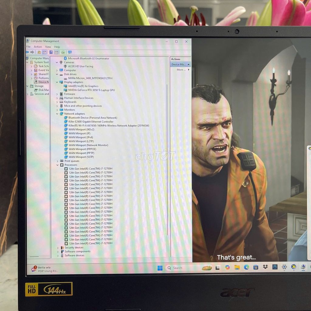 Acer Nitro 5 Tiger AN515-58 I7-12700H RTX 3050Ti. Mua bán Laptop tại Quận Tân Phú Tp Hồ Chí Minh được đăng bởi phan trọng thiện hình 4