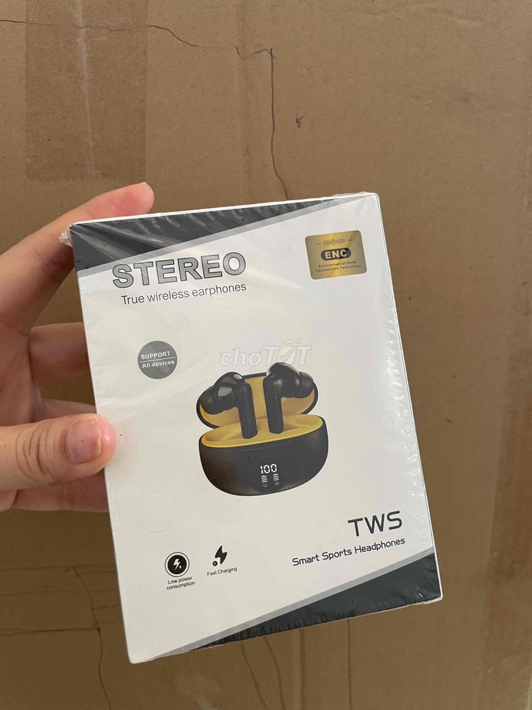 Tai nghe Bluetooth chống ồn Trắng. Mua bán Tivi, Âm thanh tại Quận Bình Thuỷ Cần Thơ được đăng bởi phụ kiện đt hình 1