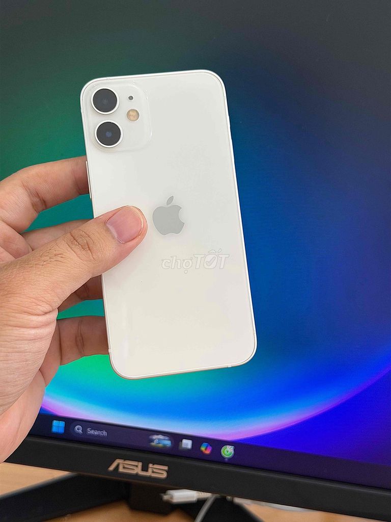Apple iPhone 12 Mini 64GB Trắng 99%  Quốc Tế. Mua bán Điện thoại tại Quận Ninh Kiều Cần Thơ được đăng bởi Cầm Đồ Tấn Lợi hình 1