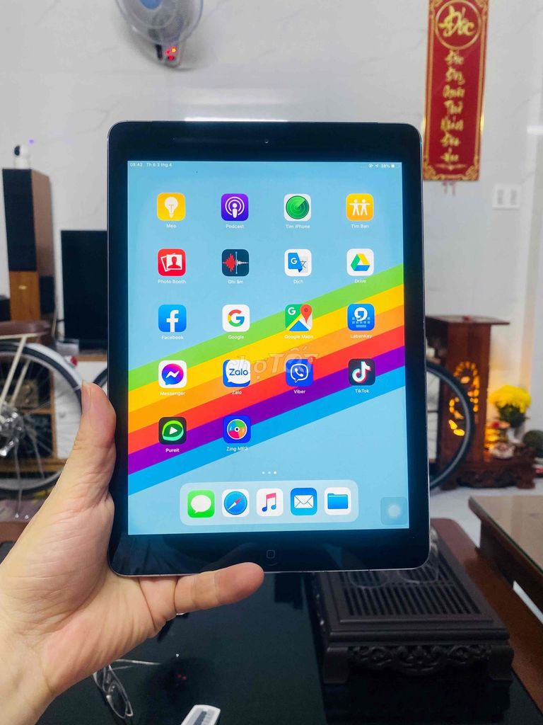 Apple iPad Air 64GB Xám, zin, dùng tốt. Mua bán Máy tính bảng tại Quận Tân Bình Tp Hồ Chí Minh được đăng bởi ANH ĐỨC Store hình 1