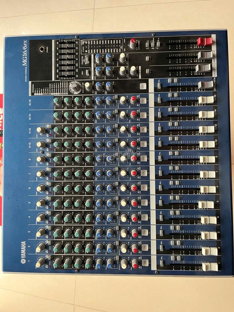 Mixer Yamaha MG16/6FX Nhật Đã sử dụng. Mua bán Tivi, Âm thanh tại Thị xã Tân Uyên Bình Dương được đăng bởi Khuong Nguyen hình 1