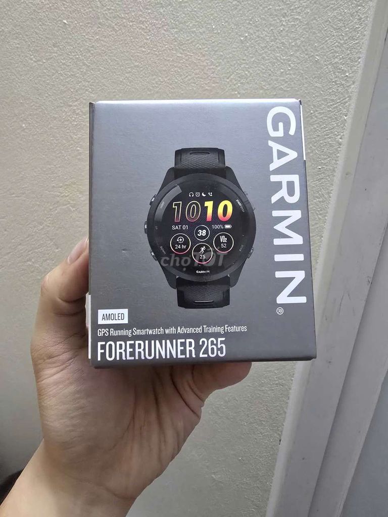 Garmin Forerunner 265 Đen. Mua bán Thiết bị đeo thông minh tại Quận Nam Từ Liêm Hà Nội được đăng bởi Phạm Văn Tiệp hình 1
