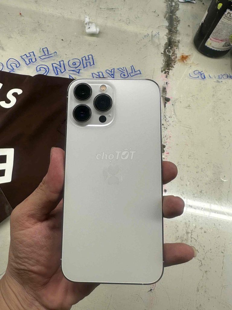iPhone 13 Pro Max 128GB Trắng. Mua bán Điện thoại tại Thị xã Tân Uyên Bình Dương được đăng bởi thích chợ  hình 1