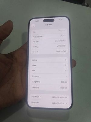 iPhone 15 Plus 128GB Hồng 99℅ QT