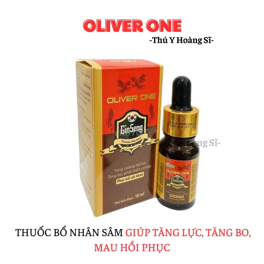 Oliver One giúp Tăng lực, tăng bo, mau hồi phục