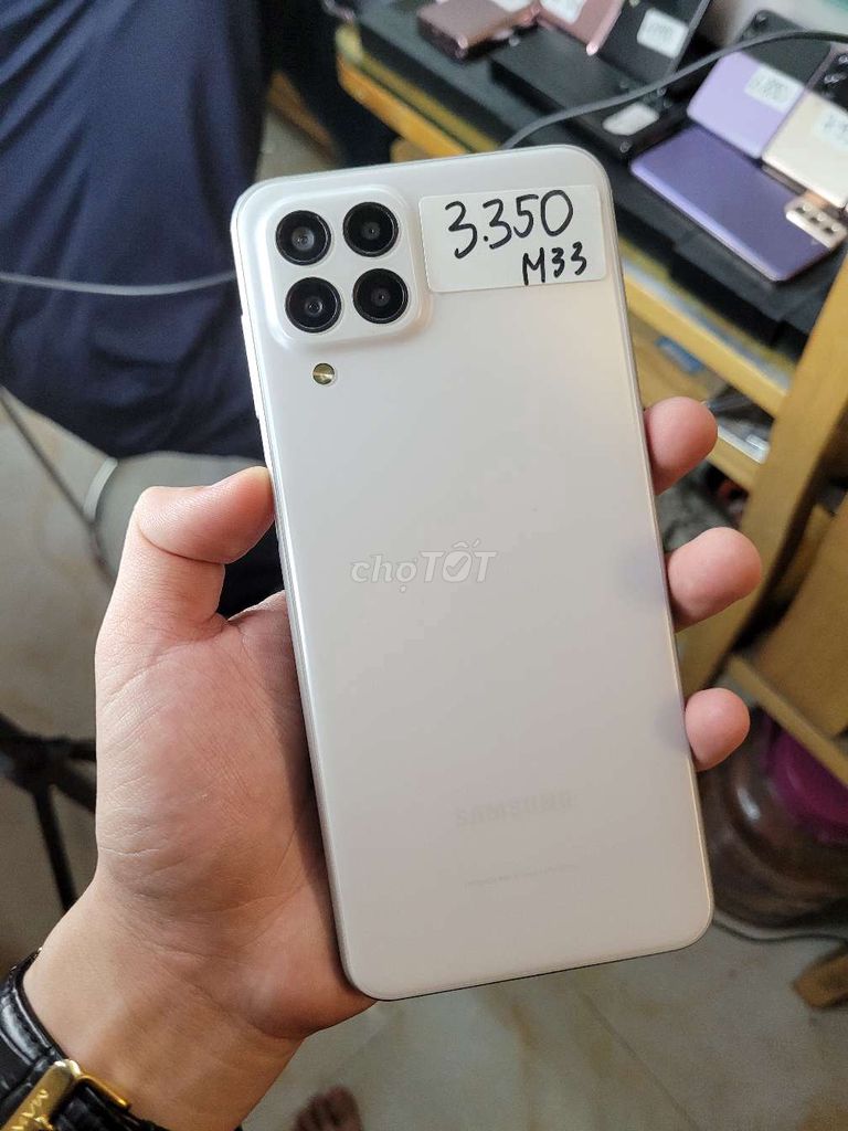 KHÔNG BÁO ẢO ,Galaxy M33 5G,máy zin,đẹp,chạy ngon❤