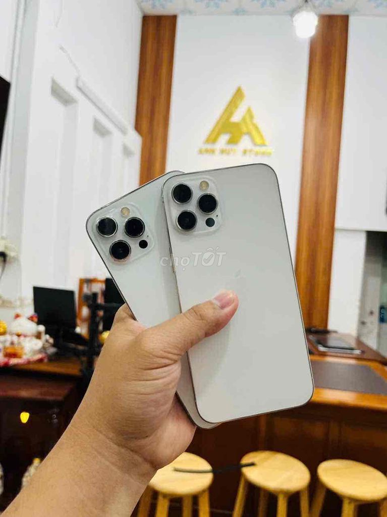 iPhone 12 Pro Max 256Gb Trắng Ngọc Trinh 99% 🤩🤩