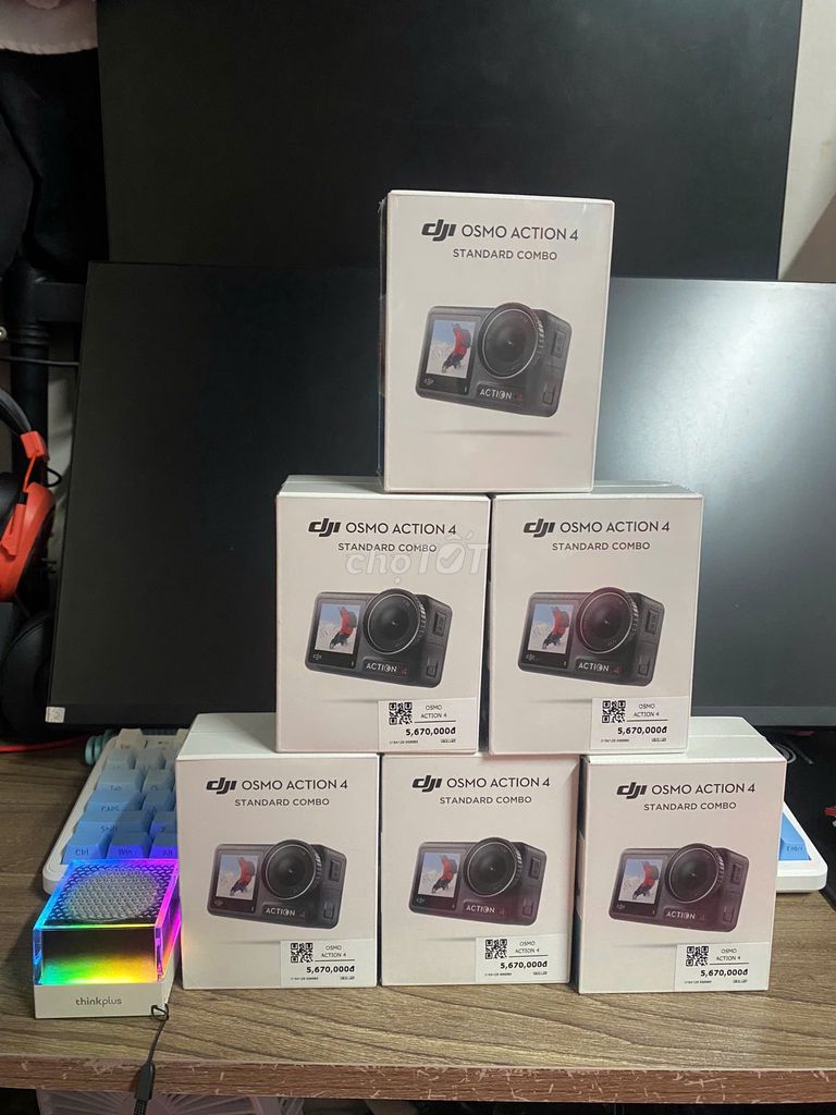 DJI Osmo Action 4 Standard Combo Đen. Mua bán Máy ảnh, Máy quay tại Quận Tân Phú Tp Hồ Chí Minh được đăng bởi Thịnh Trần hình 1