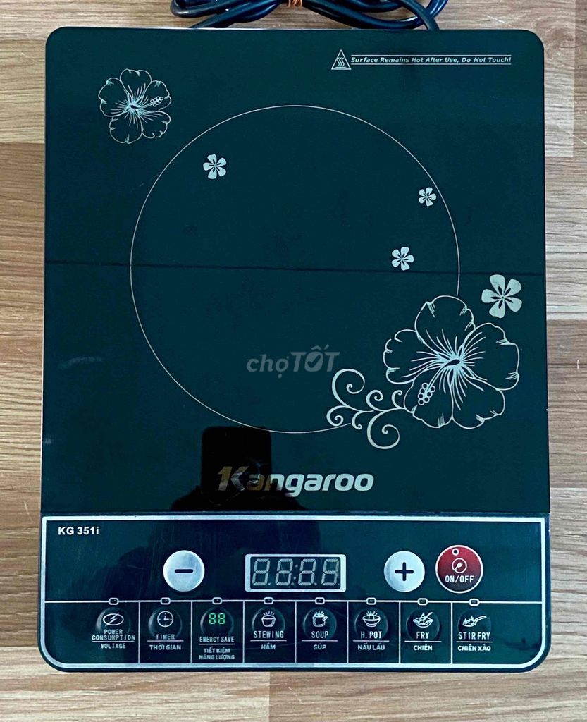 Bếp từ Kangaroo KG351i màu đen. Mua bán Bếp, lò, đồ điện nhà bếp tại Quận Hoàng Mai Hà Nội được đăng bởi Non Nước Tràng An hình 1