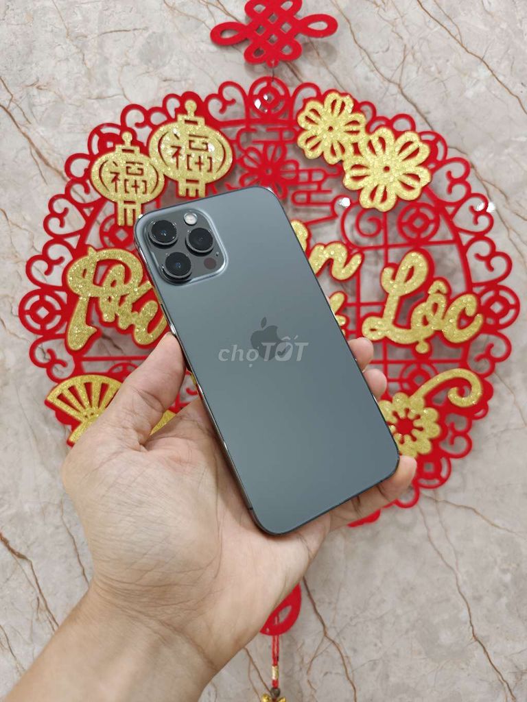 Apple iPhone 12 Pro 128GB Xám 98% zin đẹp. Mua bán Điện thoại tại Quận Lê Chân Hải Phòng được đăng bởi Khánh Phone  hình 1