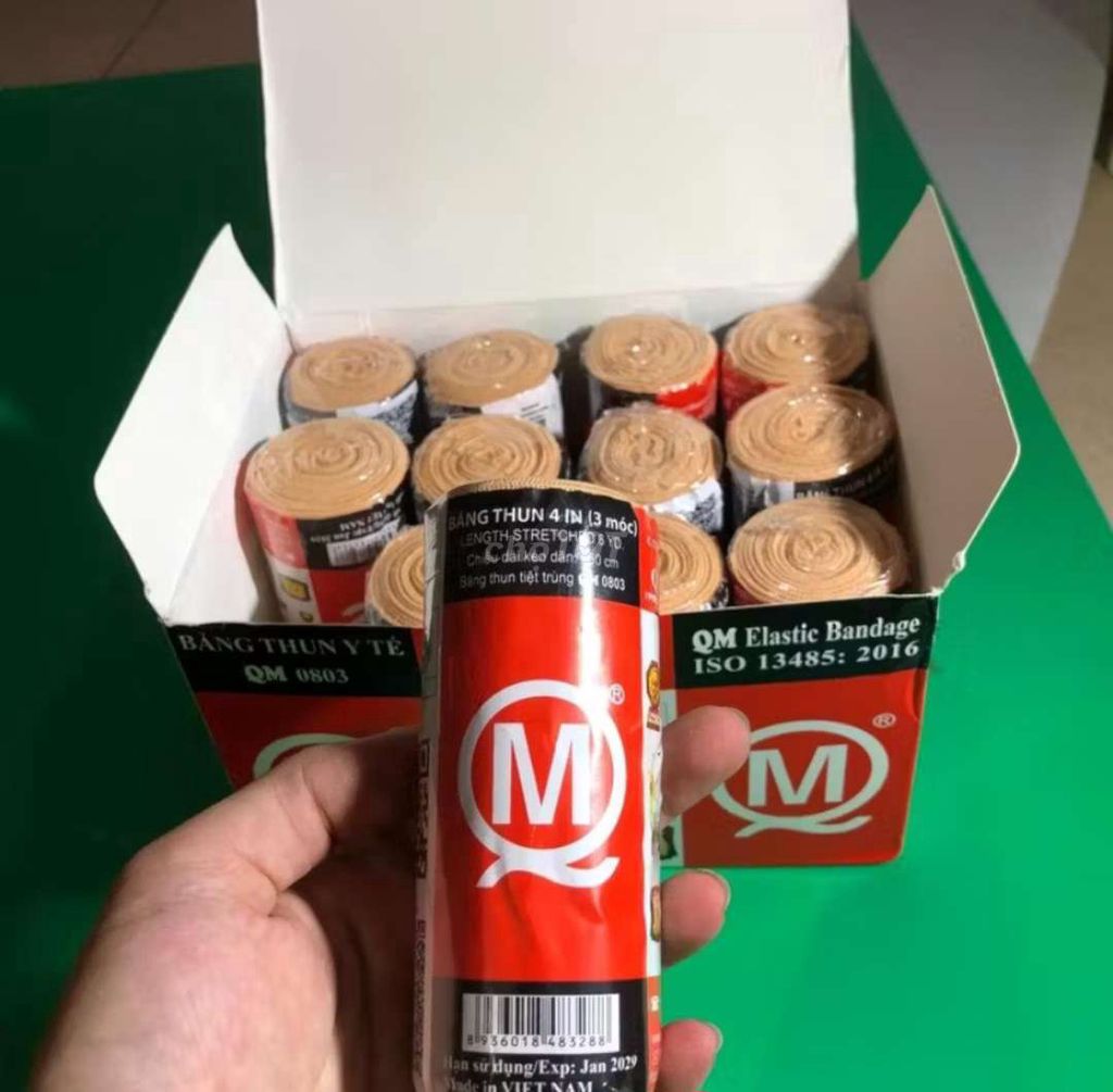 Băng thun y tế Quang Mậu QM 0803. Mua bán Đồ chuyên dụng, Giống nuôi trồng tại Huyện Trực Ninh Nam Định được đăng bởi Kho hàng uy tín  hình 1