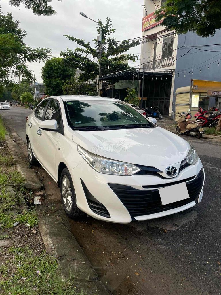 Toyota Vios 1.5MT 2018 Trắng Ghế da