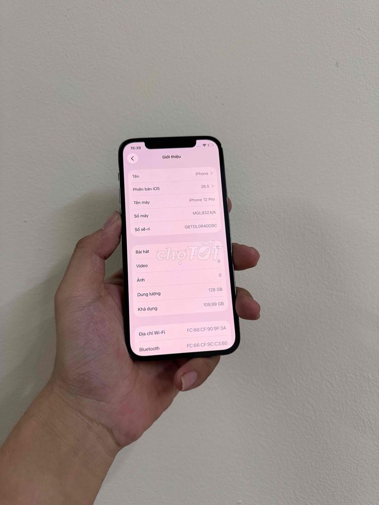 Apple iPhone 12 Pro 128GB Xám 100%. Mua bán Điện thoại tại Quận Tân Bình Tp Hồ Chí Minh được đăng bởi Dương Trần hình 1