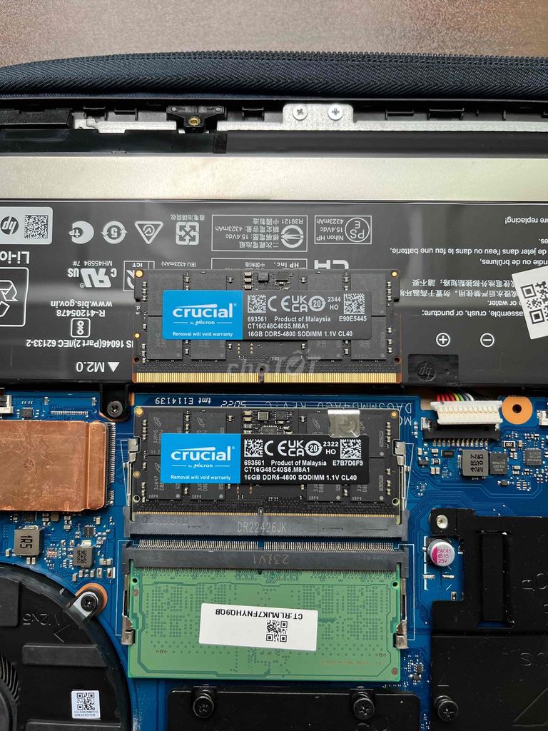 Pass Ram ddr5 32gb 16gb 8gb sodimm 4800. Mua bán Linh kiện (RAM, Card...) tại Thành phố Tây Ninh Tây Ninh được đăng bởi Khoa Tran hình 1