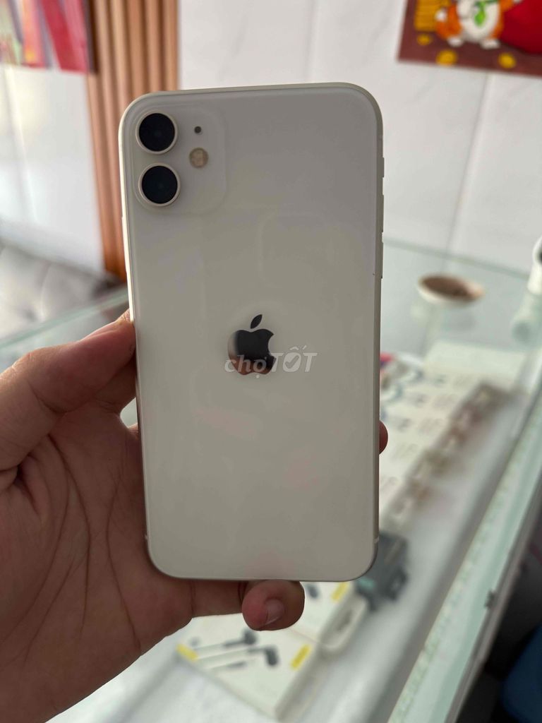 Apple iPhone 11 64GB Trắng Đã qua sử dụng. Mua bán Điện thoại tại Huyện Củ Chi Tp Hồ Chí Minh được đăng bởi Vũ An Mobile hình 1