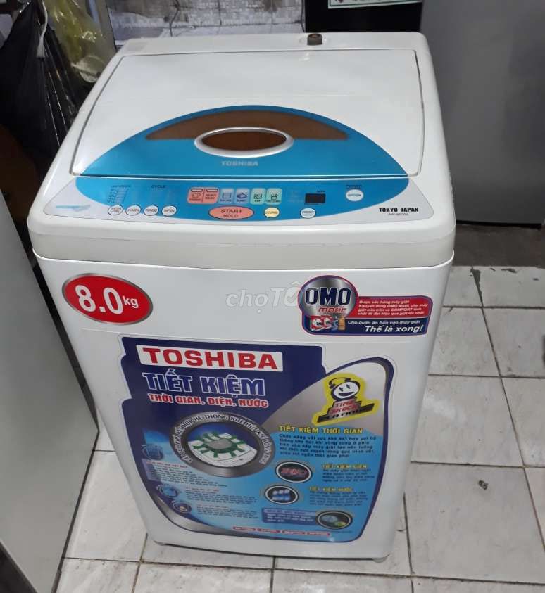 Máy giặt Toshiba 8.0kg còn xài tốt