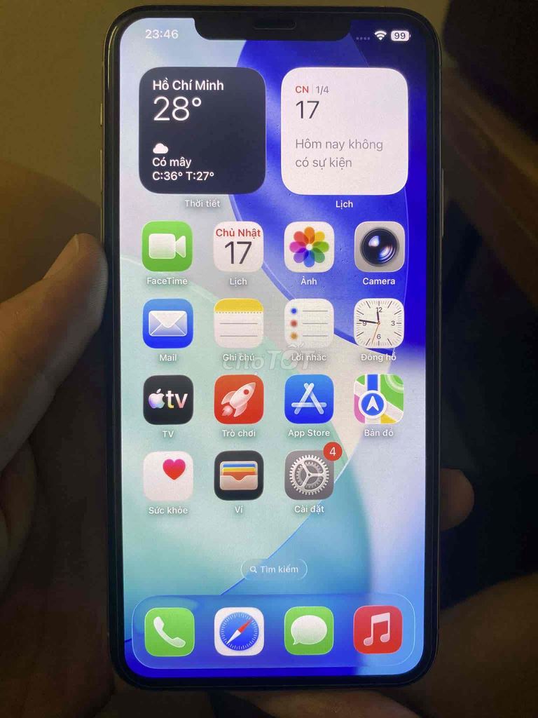 iPhone 11 Pro Max Trắng Đã thay pin. Mua bán Điện thoại tại Huyện Thanh Trì Hà Nội được đăng bởi Đạo Nguyễn hình 1