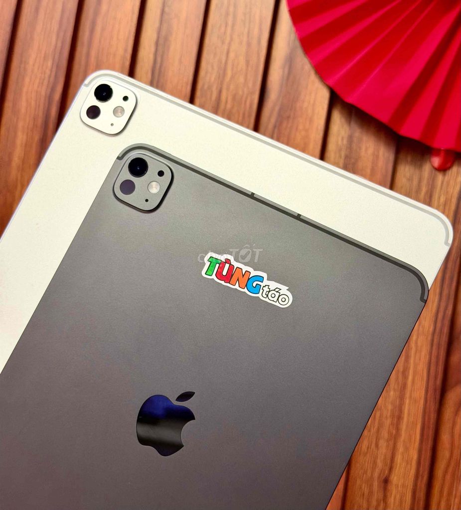 Apple iPad Pro M4 13 inch 256GB Trắng Like new. Mua bán Máy tính bảng tại Huyện Thống Nhất Đồng Nai được đăng bởi Tùng Apple Gia Kiệm hình 1