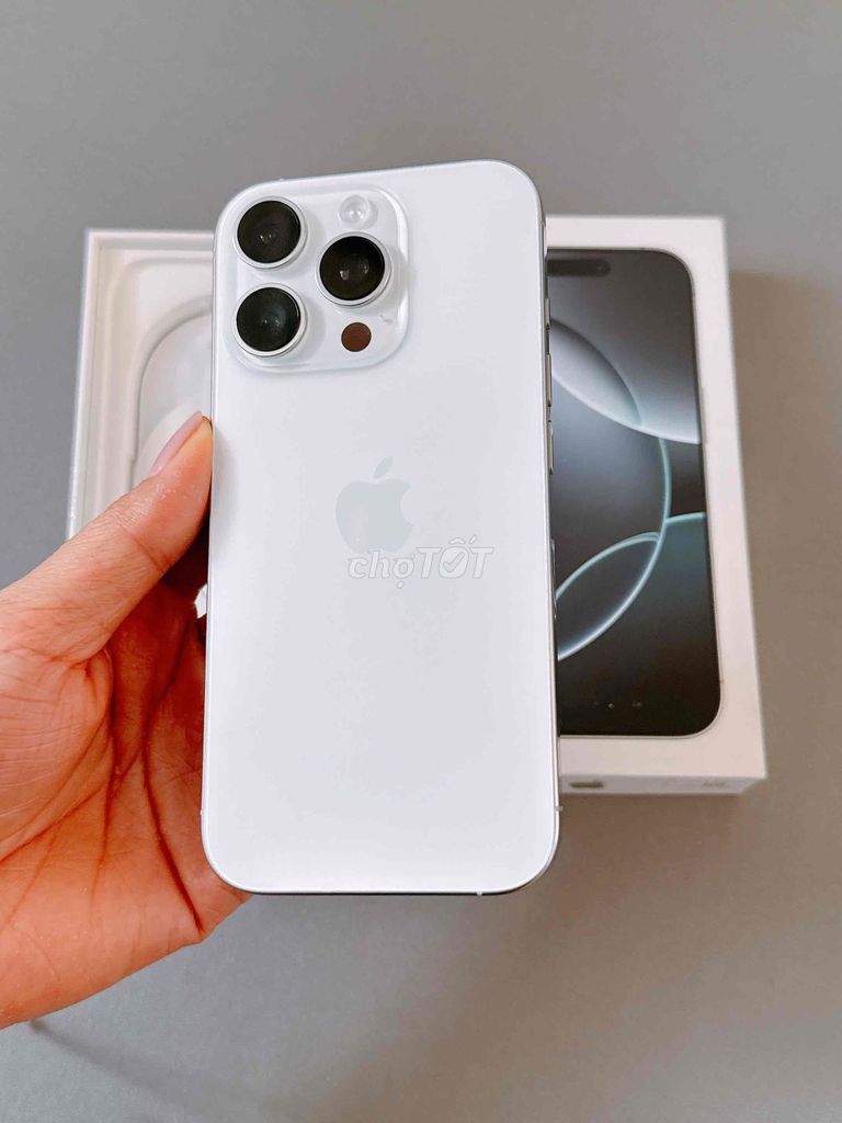 Apple iPhone 16 Pro 128GB Trắng VN/A. Mua bán Điện thoại tại Quận Phú Nhuận Tp Hồ Chí Minh được đăng bởi Kim Thanh  hình 1