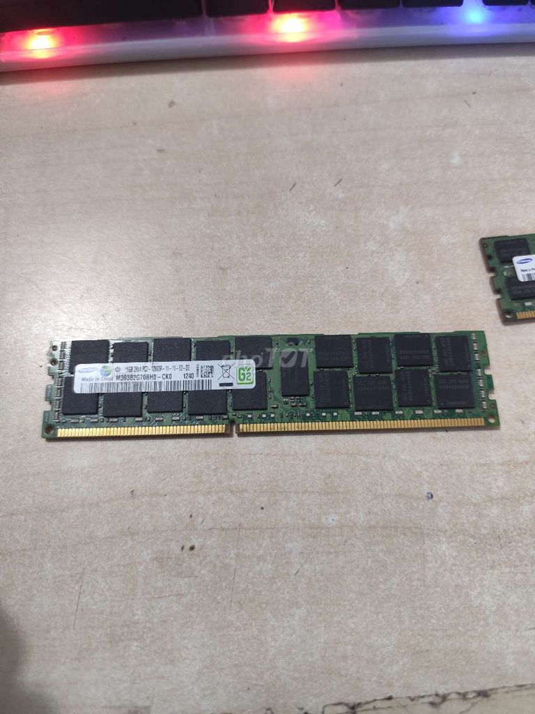 RAM Samsung DDR3 ECC 1600MHz 16GB Đã qua sử dụng. Mua bán Linh kiện (RAM, Card...) tại Quận 6 Tp Hồ Chí Minh được đăng bởi Hải hình 1