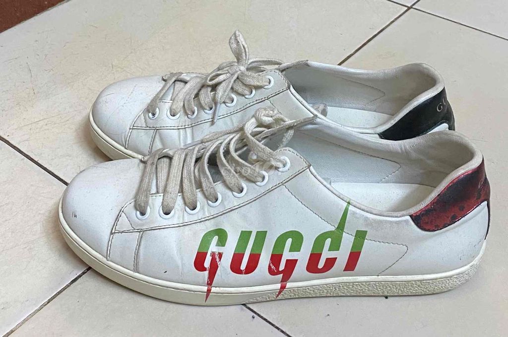 Giày thời trang Gucci,  Da thật, size 43. Mua bán Giày dép tại Quận Thanh Xuân Hà Nội được đăng bởi Chú Phúc hình 1