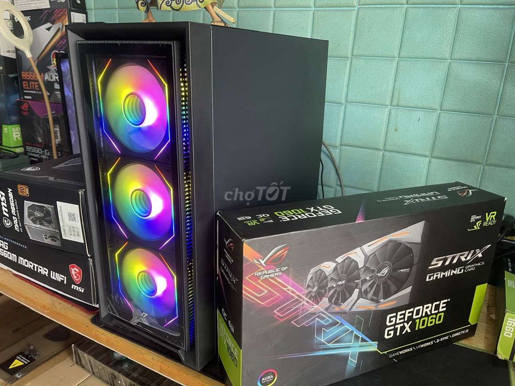 PC GAME I5 11400F/GAM 16G/GTX 1060 6G/SSD 256G. Mua bán Máy tính để bàn tại Quận 6 Tp Hồ Chí Minh được đăng bởi VI TÍNH PHƯỚC THỊNH hình 3