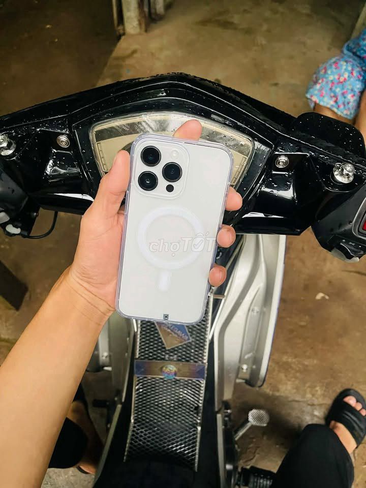 iPhone 14 Pro Max Trắng Đã chặn khóa từ xa. Mua bán Điện thoại tại Thành phố Mỹ Tho Tiền Giang được đăng bởi Hội Đồ Điện Tử hình 1