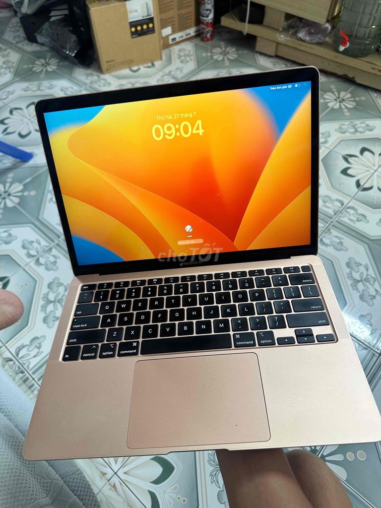 Apple MacBook Air 2020 i3 8GB/256GB Vàng hồng. Mua bán Laptop tại Quận Long Biên Hà Nội được đăng bởi quang huy  hình 1