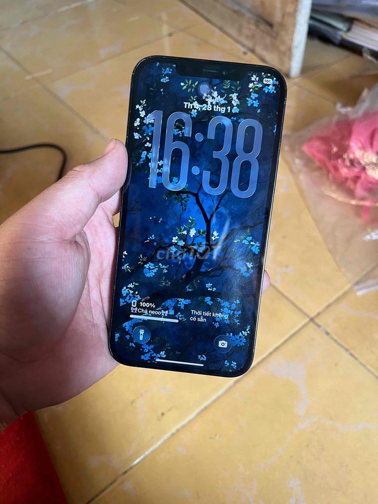 iphone 12PRM lock 256. Mua bán Điện thoại tại Huyện Châu Thành Tây Ninh được đăng bởi NEO CHA hình 1