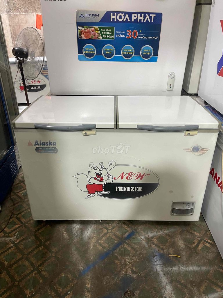 tủ đông Alaska 560l 2 chế độ mới80%máy zin nguyên