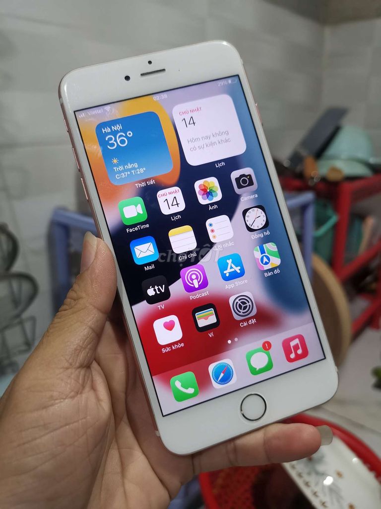 iPhone 6s Plus 64GB zin, pin 100%. Mua bán Điện thoại tại Quận 12 Tp Hồ Chí Minh được đăng bởi Phước Trần hình 1