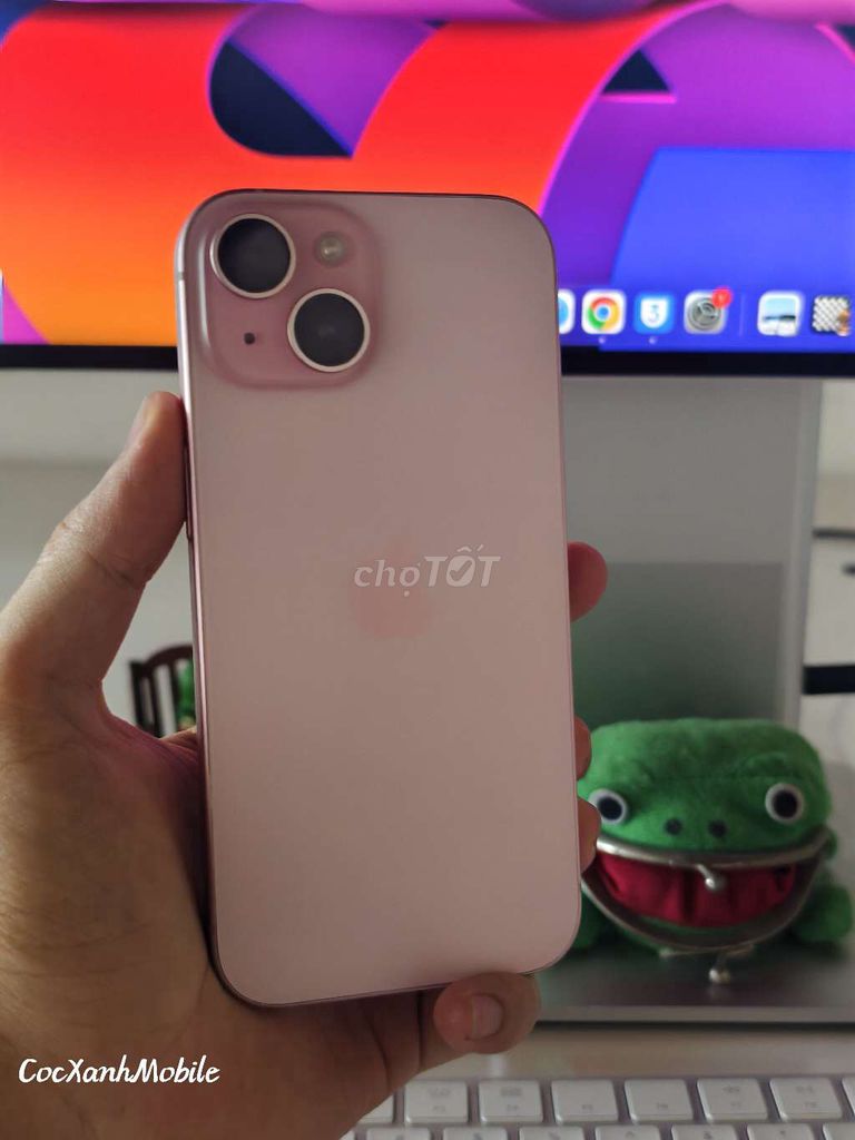 iPhone 15 128GB Quốc Tế có khay sim - Zin đẹp 99%. Mua bán Điện thoại tại Quận Liên Chiểu Đà Nẵng được đăng bởi Minh Hiệp CócXanhMobile hình 1